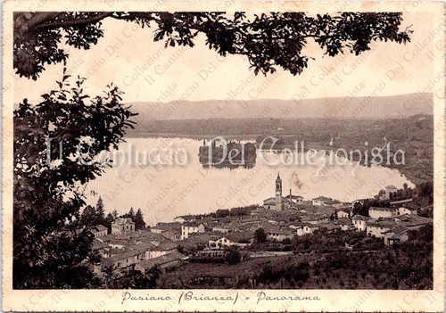 1936 pusiano brianza panorama - brianza,
