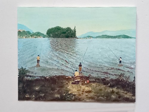 146 quadro mantova lago di - 146,