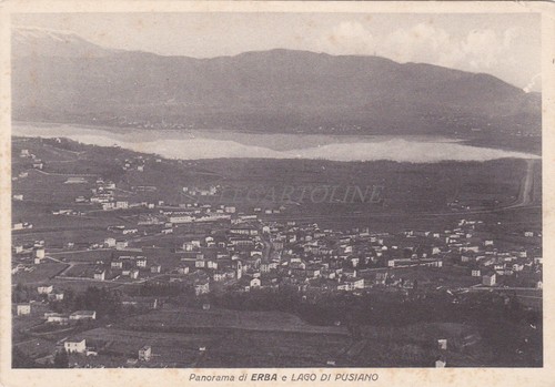Erba panorama lago - panorama, e