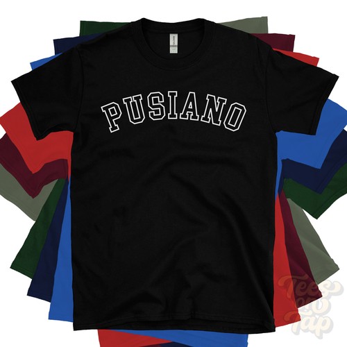 Shirt pusiano retrò stile - t-shirt,