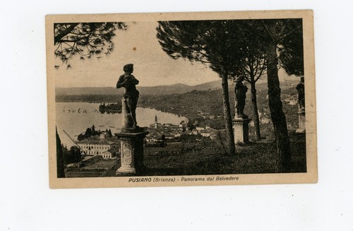 Cartolina pusiano brianza - cartolina,