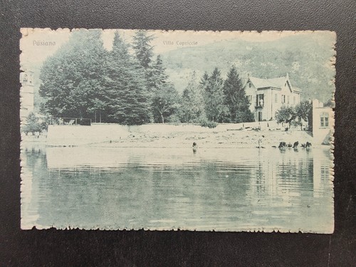 Cartolina pusiano 1920 - cartolina,