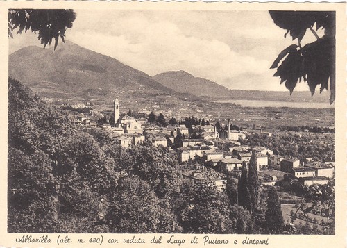 Albavilla veduta del lago di - veduta,