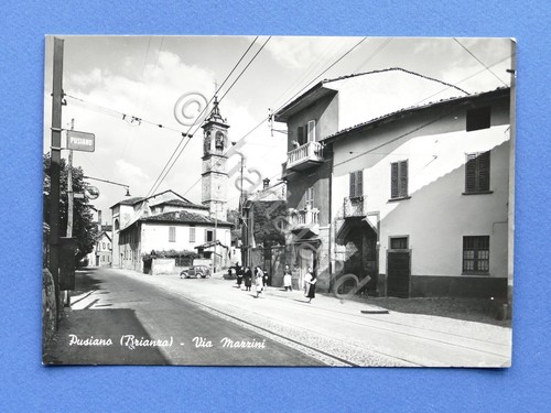 Cartolina pusiano via - pusiano,