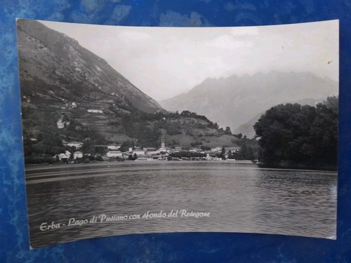 Cartolina erba lago pusiano - cartolina,
