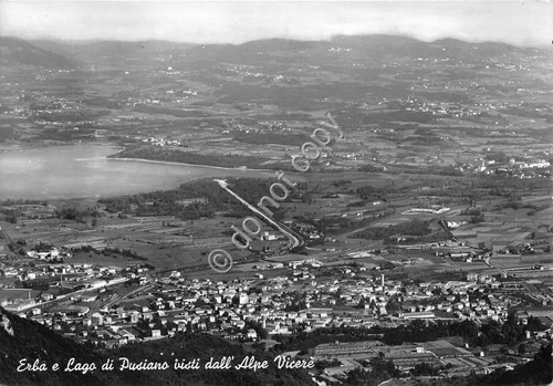 Cartolina erba lago di - -,