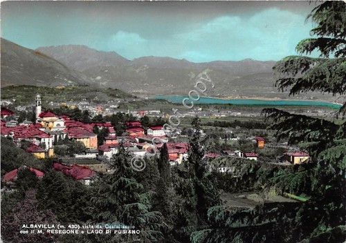 Cartolina albavilla panorama - cartolina,